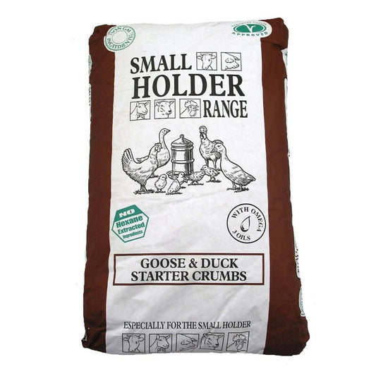 Allen & Page Smallholder Duck Starter Crumbs 20kg - Free P&P