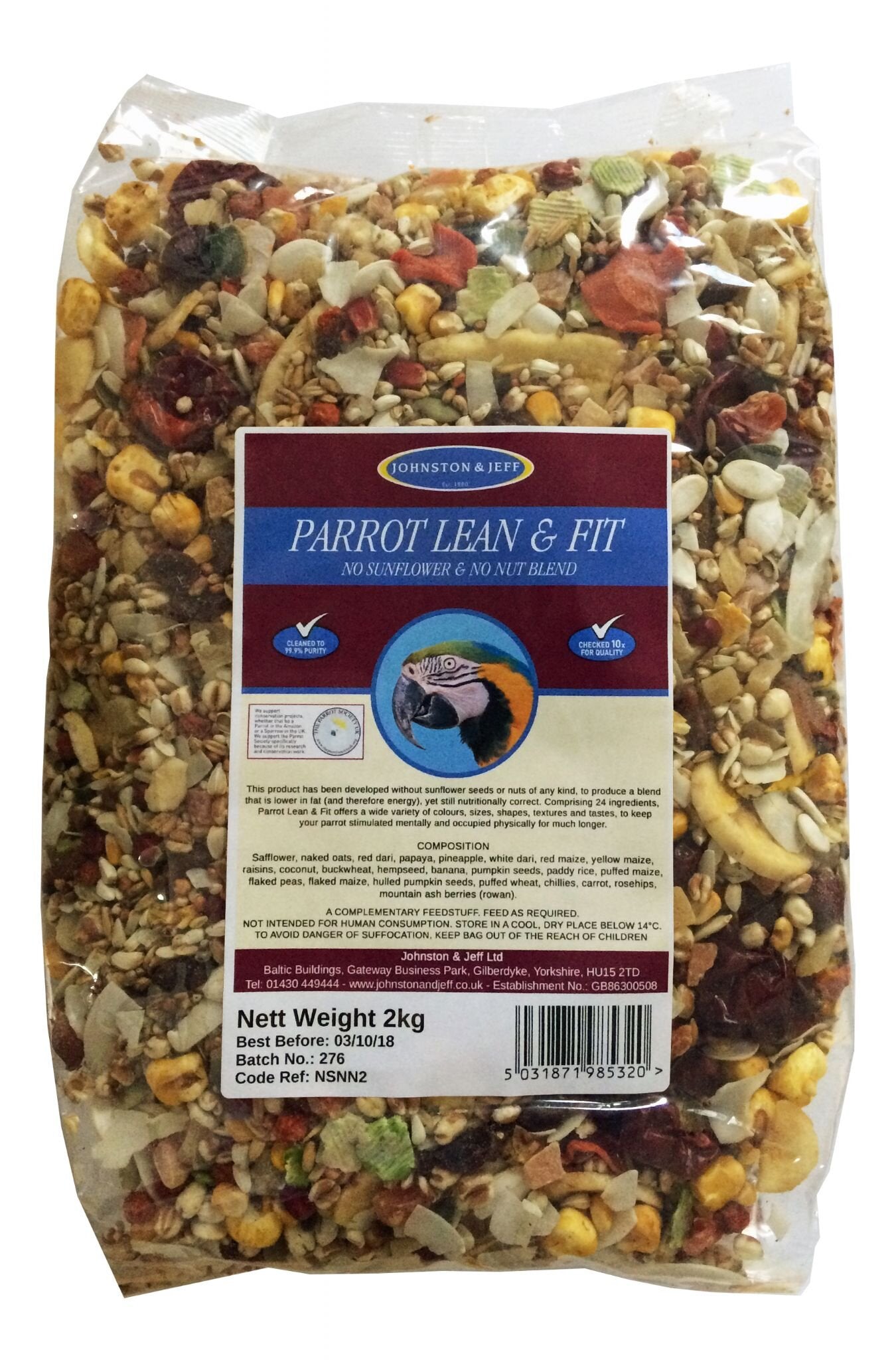 Johnston & Jeff Parrot Lean & Fit