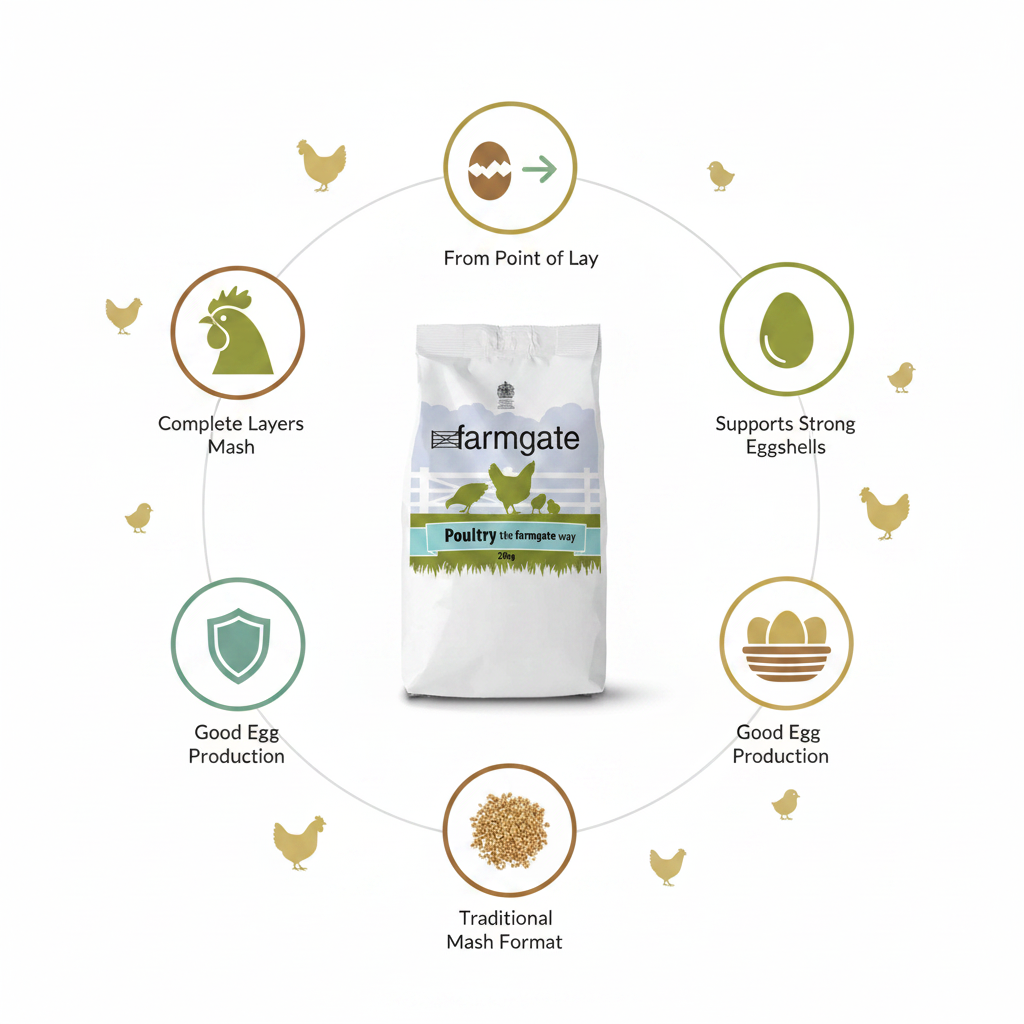 Farmgate Layers Mash Infographic