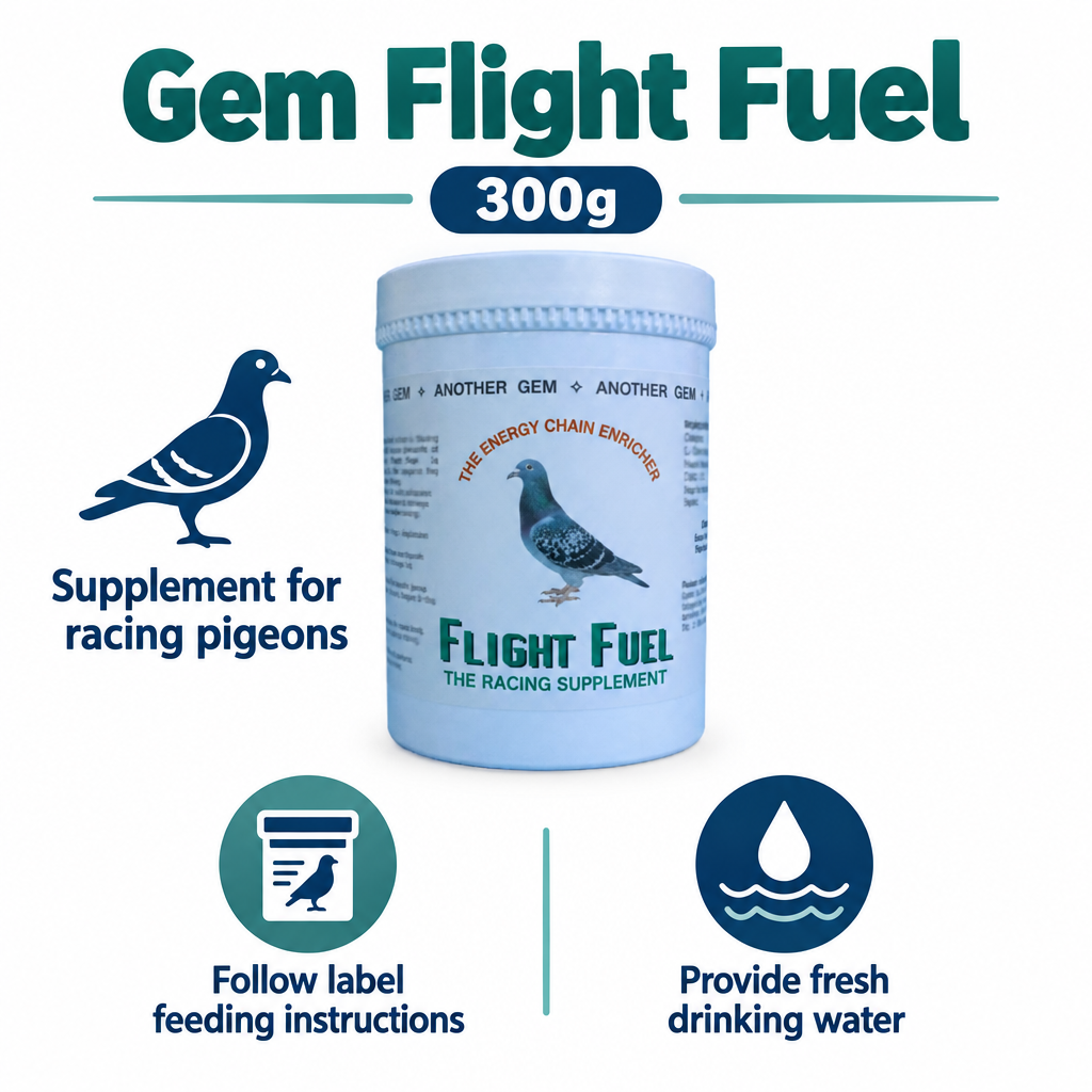 Gem Flight Fuel 300g infographic