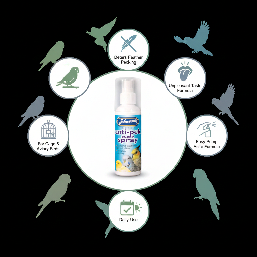 Johnson's Anti-Pek Spray Infographic