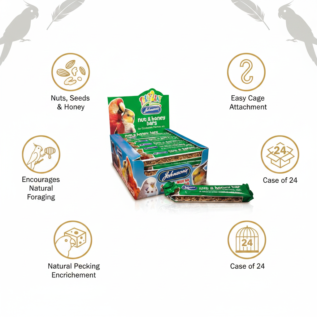 Johnson's Nut & Honey Bars Infographic