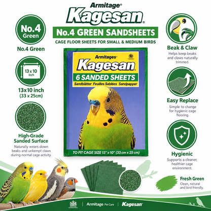 Kagesan No.4 Green Sandsheets Infographic