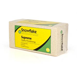 Snowflake Supreme Woodshavings 15kg - Free P&P