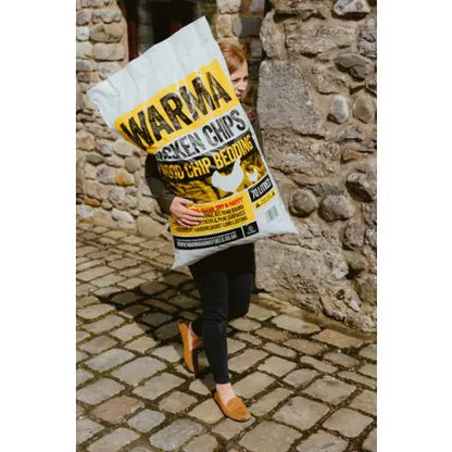 Warma Chicken Chips Wood Chip Bedding 70 Litres - Free P&P