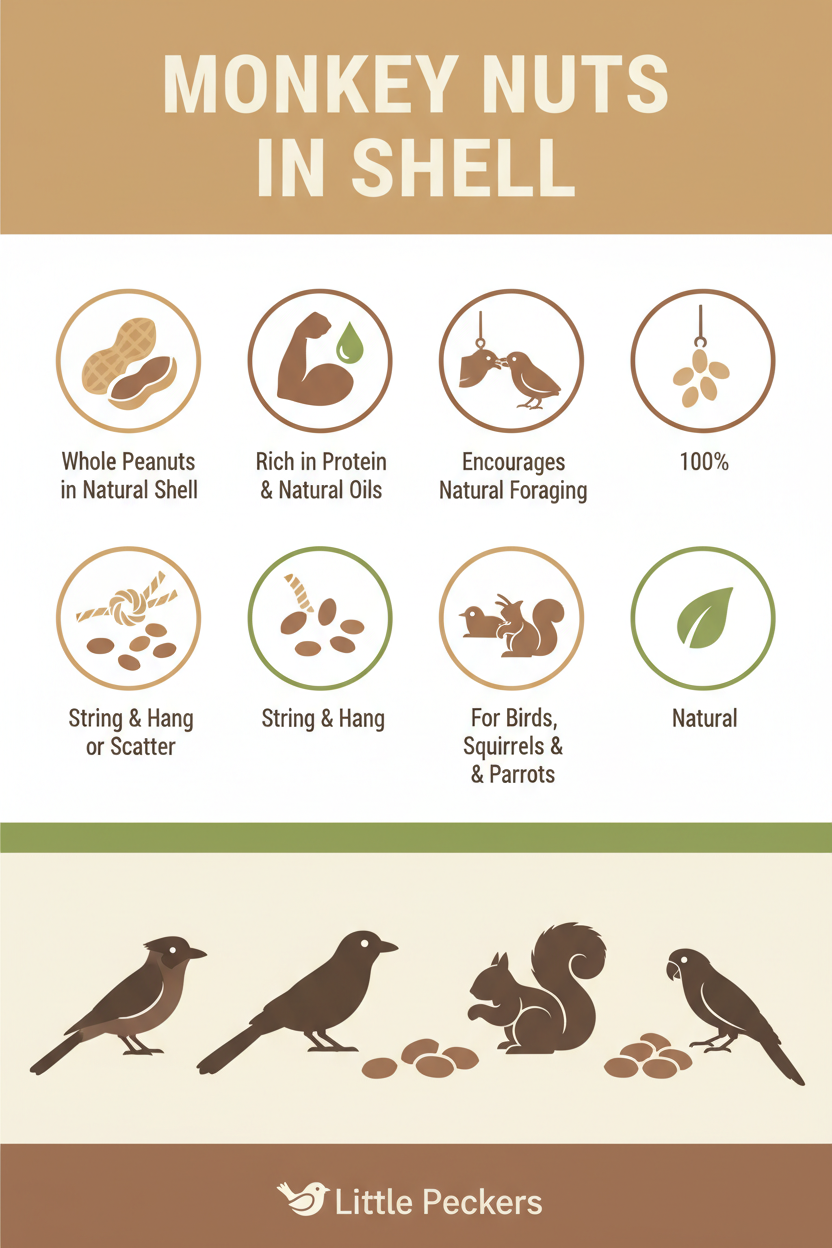 Monkey Nuts in Shell Infographic