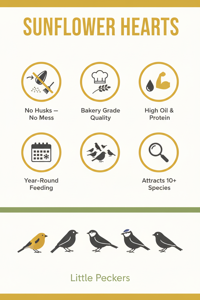 Sunflower Hearts Infographic