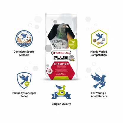 Versele-Laga Champion Plus I.C.+ Infographic