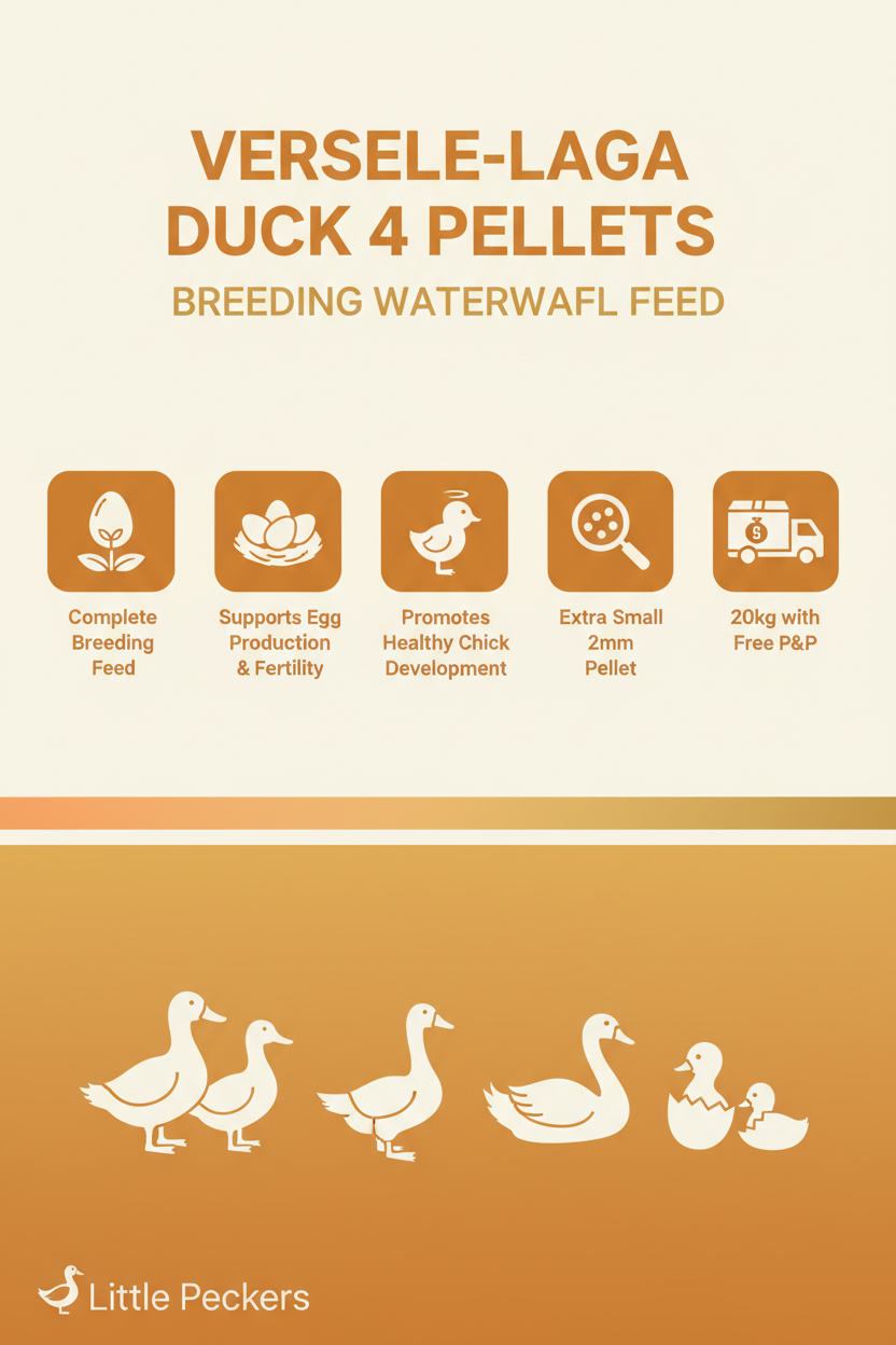 Versele-Laga Duck 4 Pellets Infographic