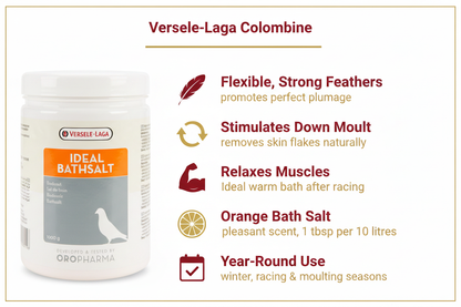 Versele-Laga Ideal Bathsalt Infographic