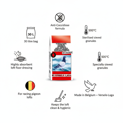 Versele-Laga Loft Granules Extra Anti-Coccidiose 30 Litre