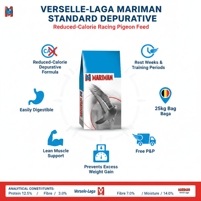Versele-Laga Mariman Standard Depurative Infographic