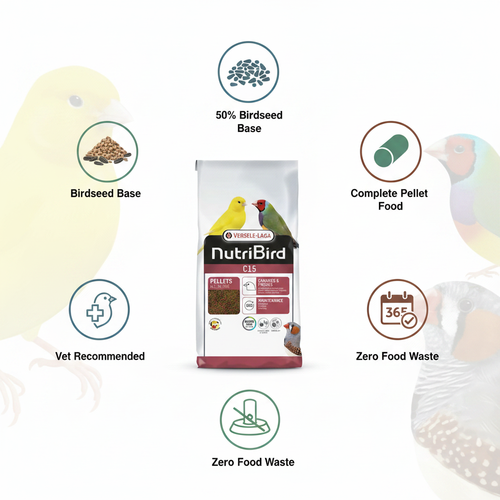 Versele-Laga NutriBird C15 Infographic