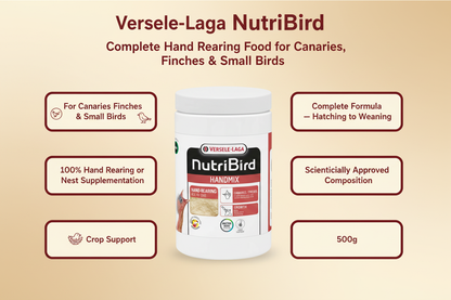 Versele-Laga NutriBird Handmix Infographic
