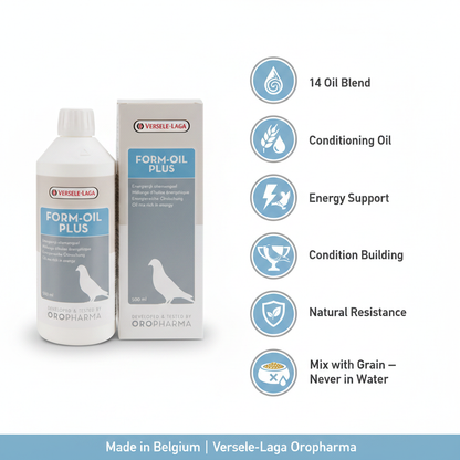 Versele-Laga Oropharma Form-Oil Plus 500ml Infographic