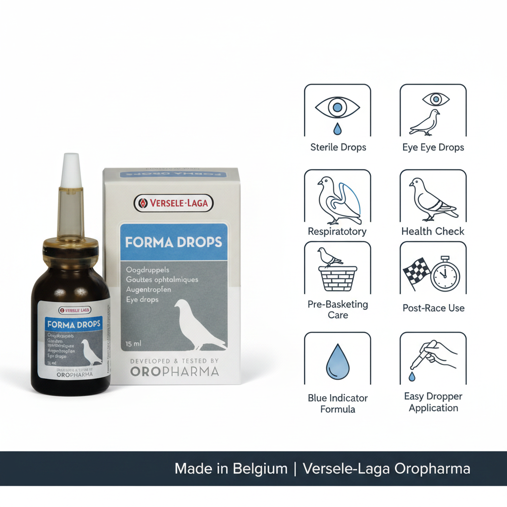 Versele-Laga Oropharma Forma Drops 15ml Infographic