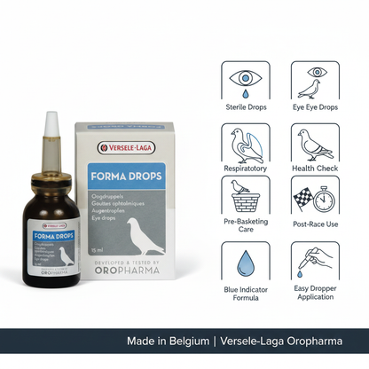 Versele-Laga Oropharma Forma Drops 15ml Infographic