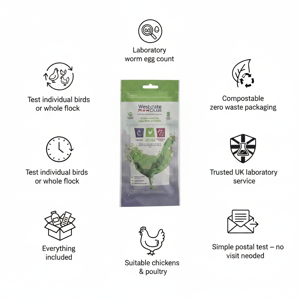 Westgate Laboratories Worm Count Kit for Chickens
