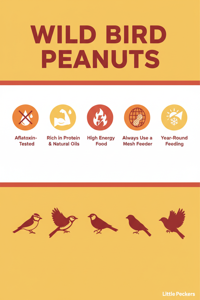 Wild Bird Peanuts Infographic