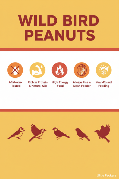 Wild Bird Peanuts Infographic