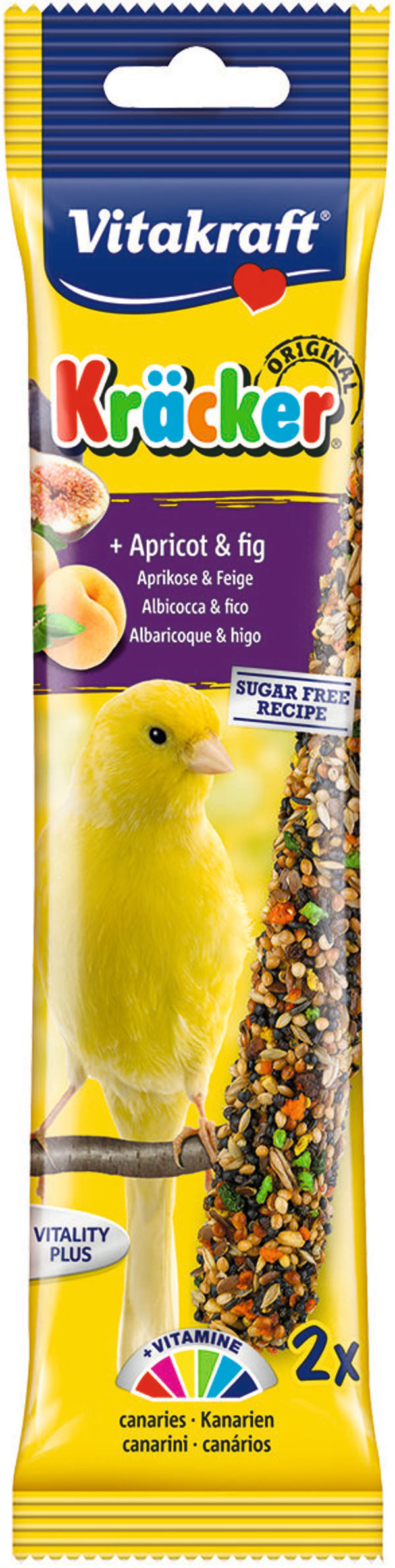 Vitakraft Canary Kracker Apricot & Fig