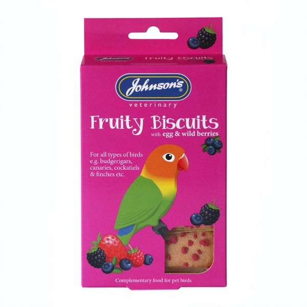 Johnsons Vet Fruity Biscuits Bird Treats