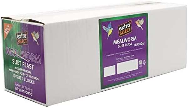 Extra Select Mealworm Suet Blocks