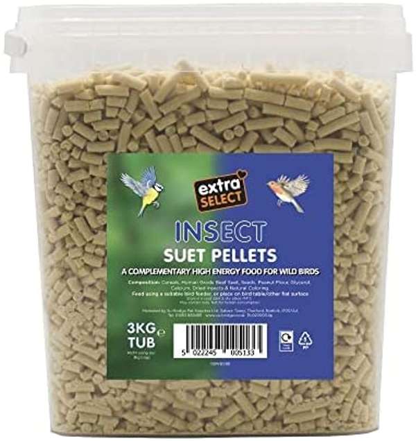 Extra Select Hi Energy Suet Pellets Insect