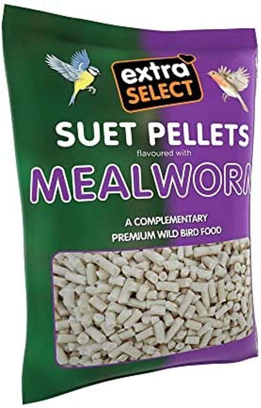 Extra Select Premium Suet Pellets Mealworm
