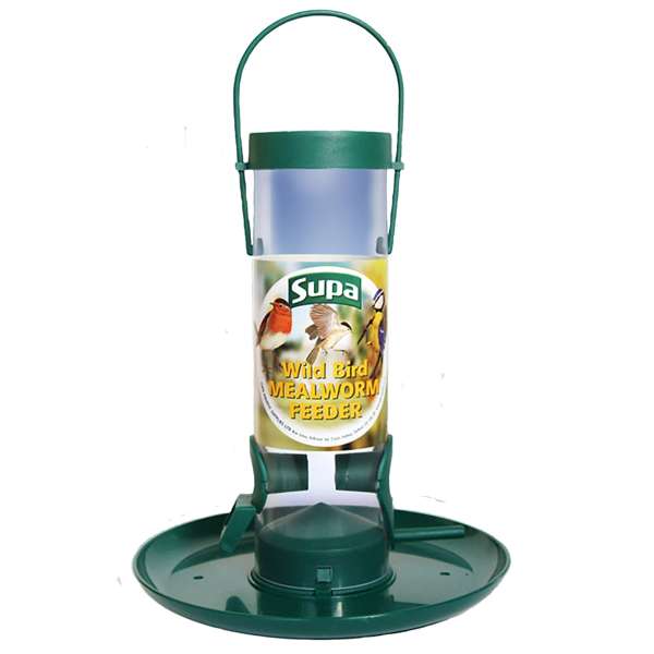 Supa 8 inch Dried Mealworm Feeder & Tray