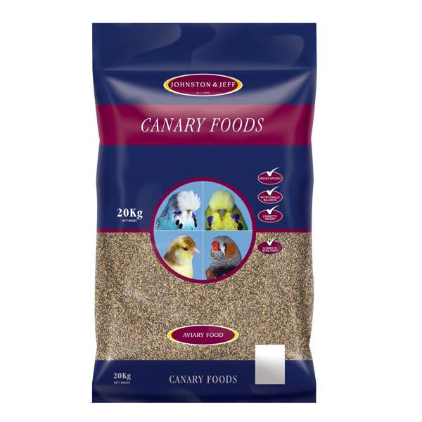 Johnston & Jeff Canary Favourite Mixture 20kg - FREE P&P