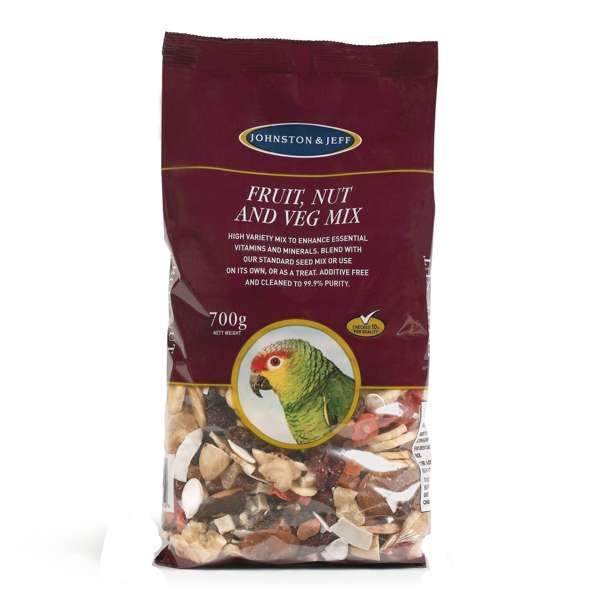 Johnston & Jeff Fruit Nut & Veg Mix For Parrots