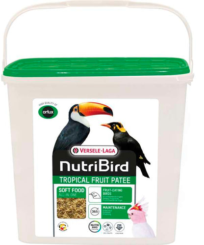 Versele Laga Nutribird Tropical Fruit Pattee 5kg- Free P & P