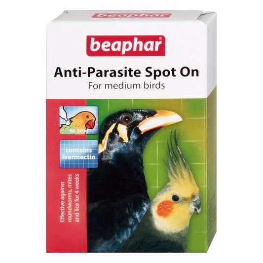 Beaphar Anti Parasite Spot On For Medium Parrots 25g