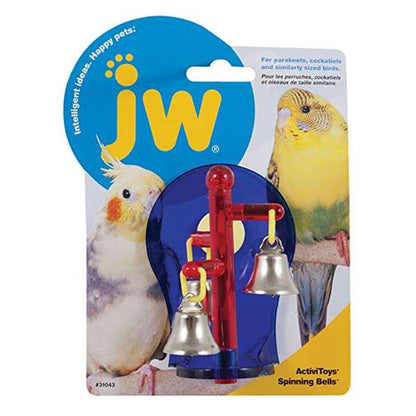 Jw Bird Toy Spinning Bells