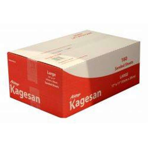 Kagesan No 6 Red Bulk Sandsheets 43X28cm - Case of 160
