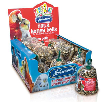 Johnsons Vet Nut Honey Cockatiel Parrot