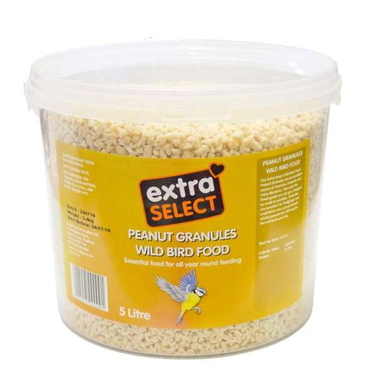 Extra Select Peanut Granules For Wild Birds 5 litre Bucket