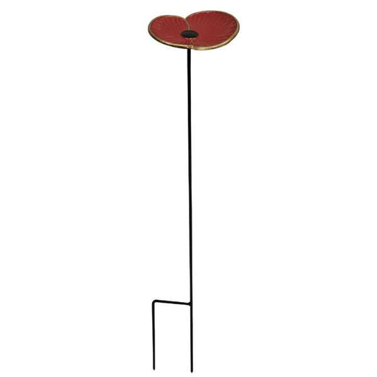 Gardman Cast Iron Poppy Feeder Dish