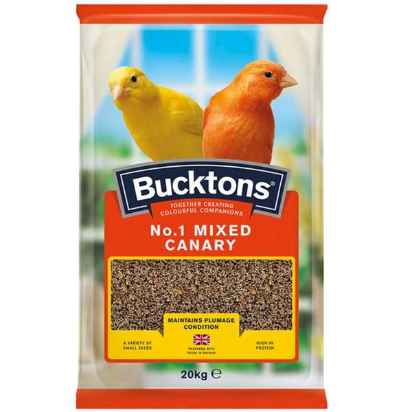 Bucktons No.1 Mixed Canary 20kg - FREE P&P